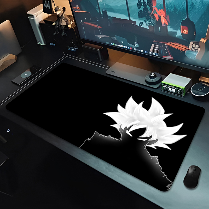 Esports Gaming Pc - DBZ Black Anime Mouse Pad Dragon