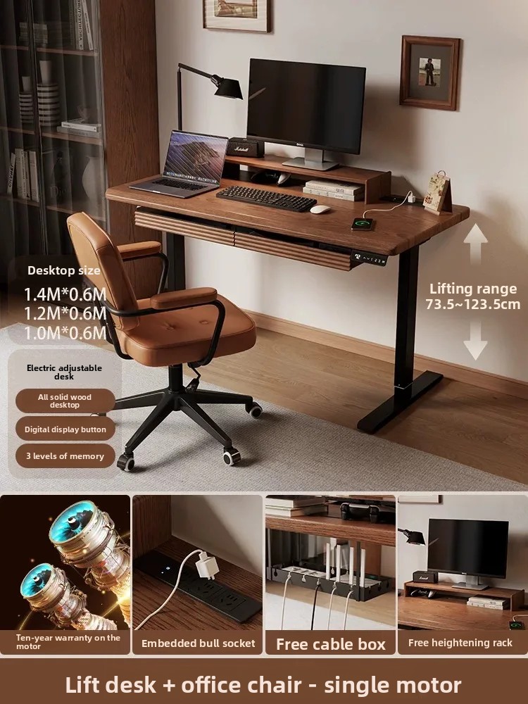 Esports Gaming School - Height Adjustable Computer Desk for Bedroom
