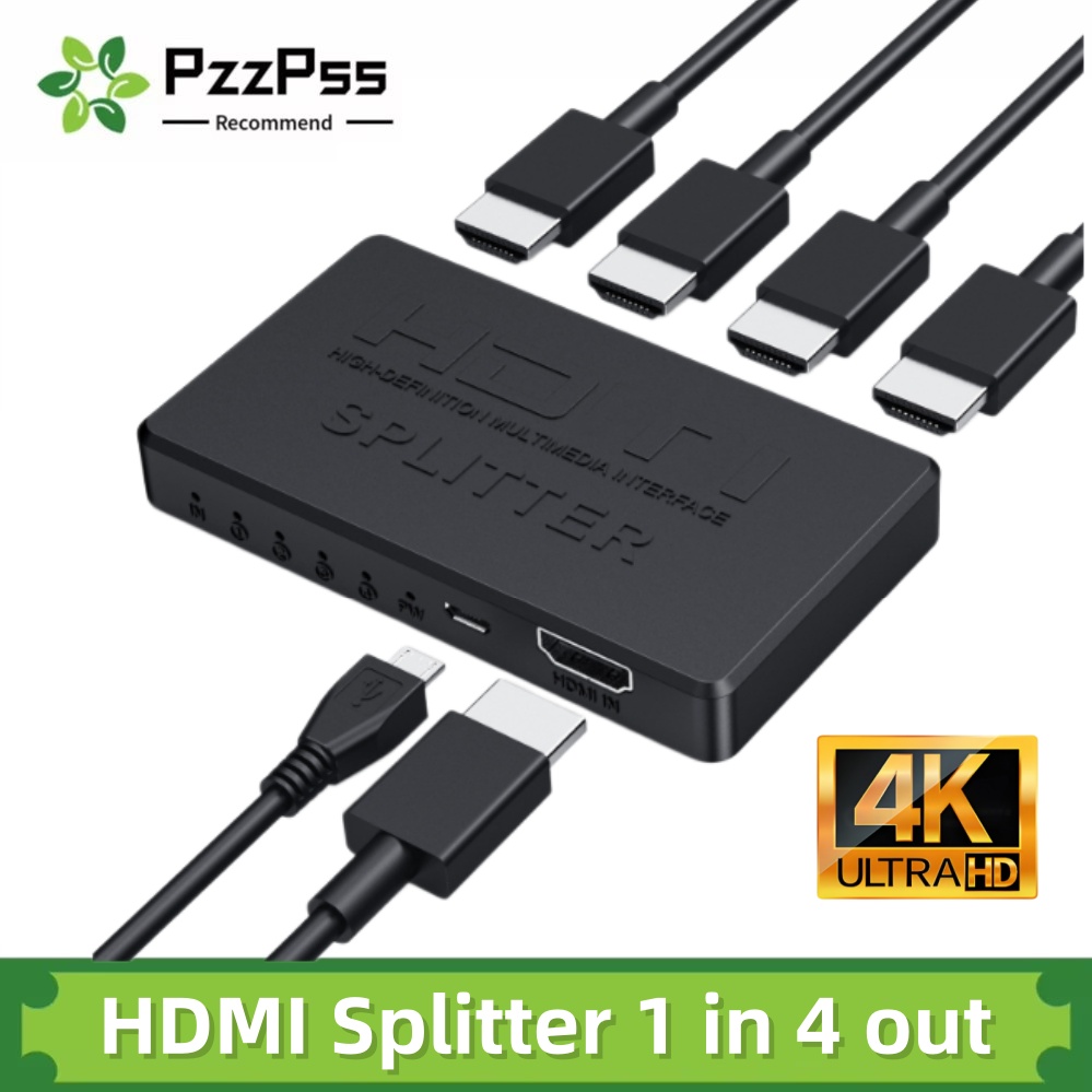 4x1 HDMI-compatible Video Swit - Esports Gaming Hub 评论和价格