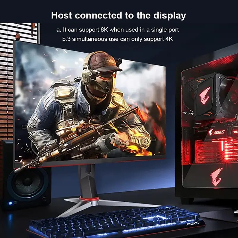 MST DisplayPort Splitter 1 in  - Esports Gaming Hub 评论和价格