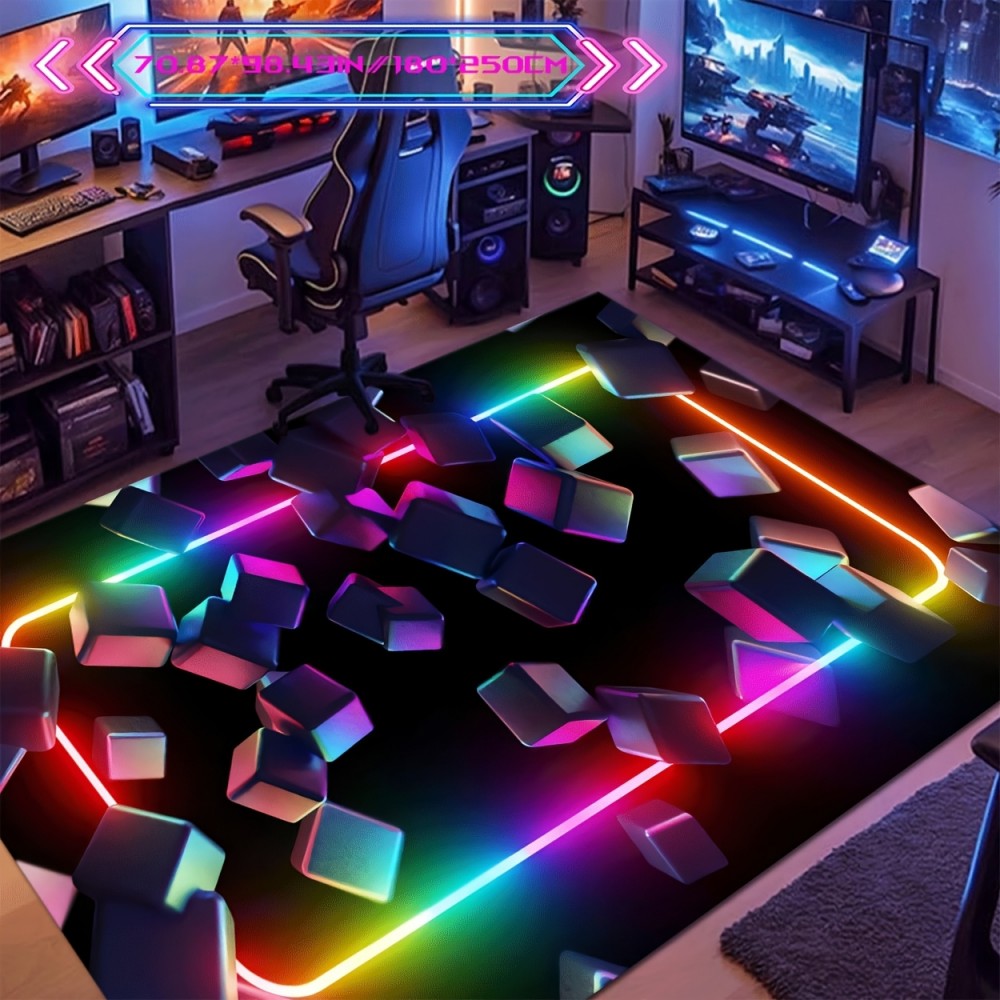 VIKAMA Gaming Mat Colorful Des - Esports Gaming Cafe 评论和价格