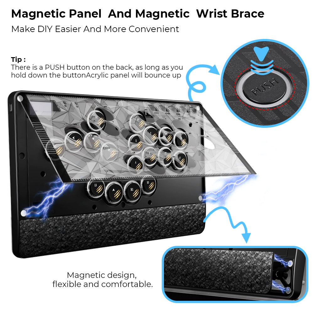 Haute42 Magnetic C-AT Leverles - Esports Gaming Controller 评论和价格