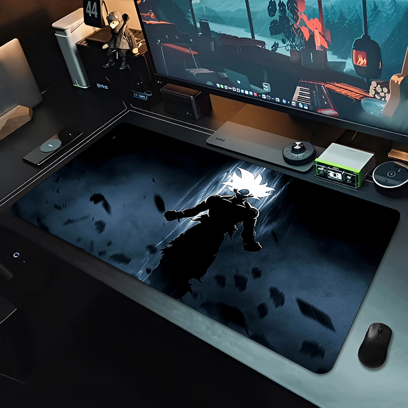 DBZ Black Anime Mouse Pad Drag - Esports Gaming Pc 评论和价格