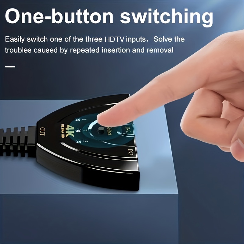 4K*2K 3 Port HDTV-compatible S - Esports Gaming Hub 评论和价格