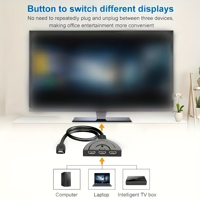 4K*2K 3 Port HDTV-compatible S - Esports Gaming Hub 评论和价格