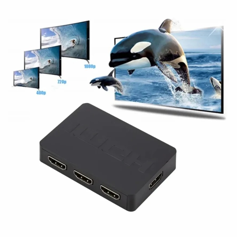 3 Ports HDMI-Compatible Switch - Esports Gaming Hub 评论和价格