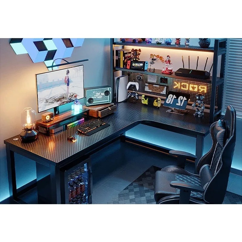 Adjustable Height L Shaped Cor - Esports Gaming School 评论和价格