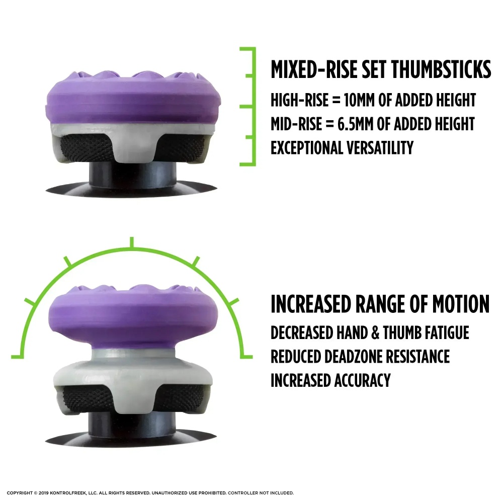 Silicone cap High-Rise Freeks  - Esports Gaming Controller 评论和价格